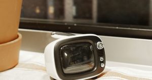 Take a trip down memory lane with this retro-inspired speaker that’s on sale